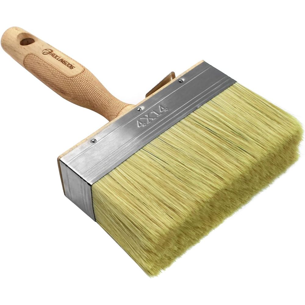 Wood Stain Brush - Pincel Grande para Limpeza de Pisos