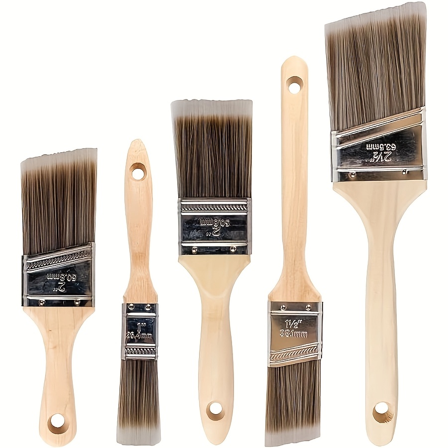 Wood Stain Brush - 5 pçs escova de pintura de
