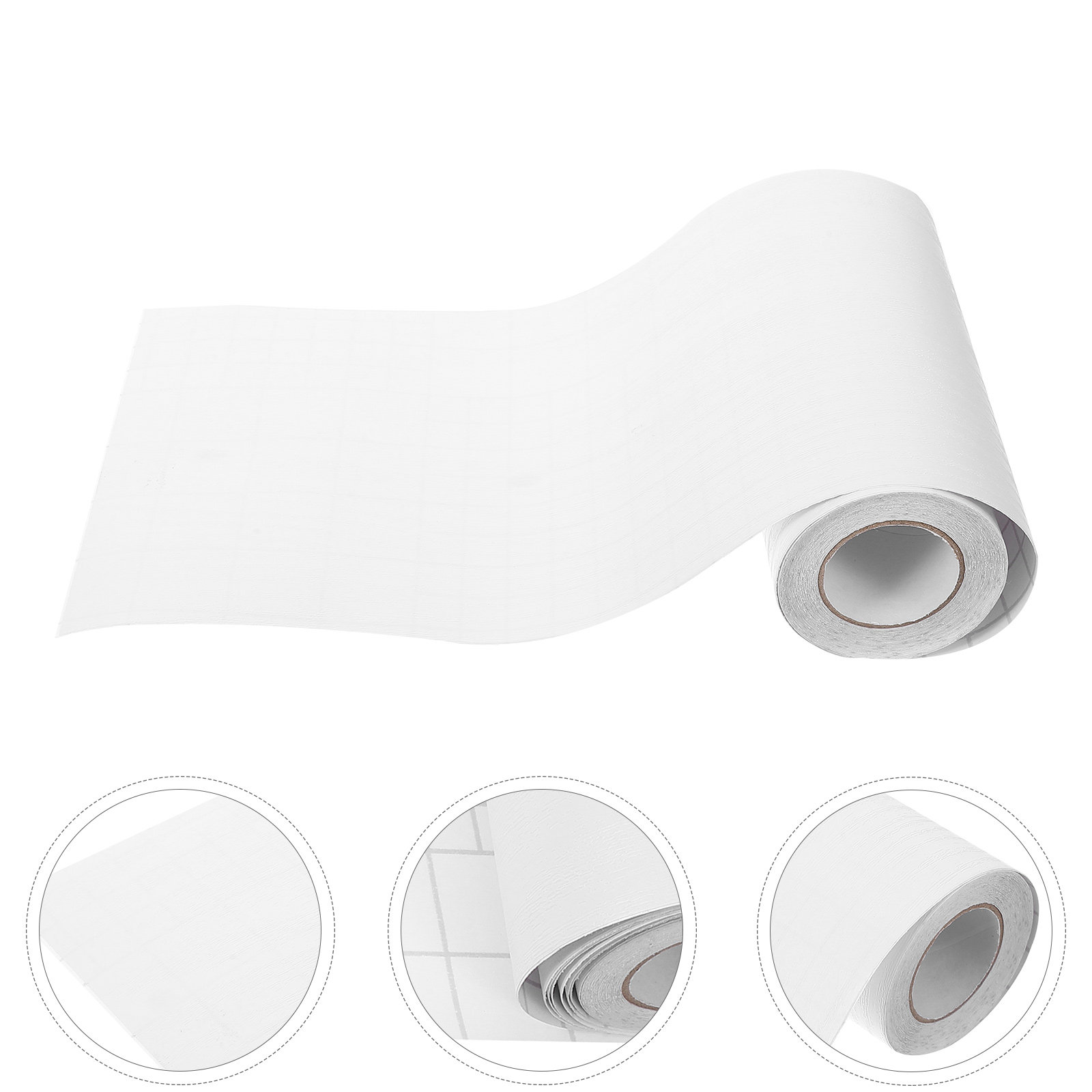 Baseboard Molding Trim - Rodapé de PVC Flexível de 5M,