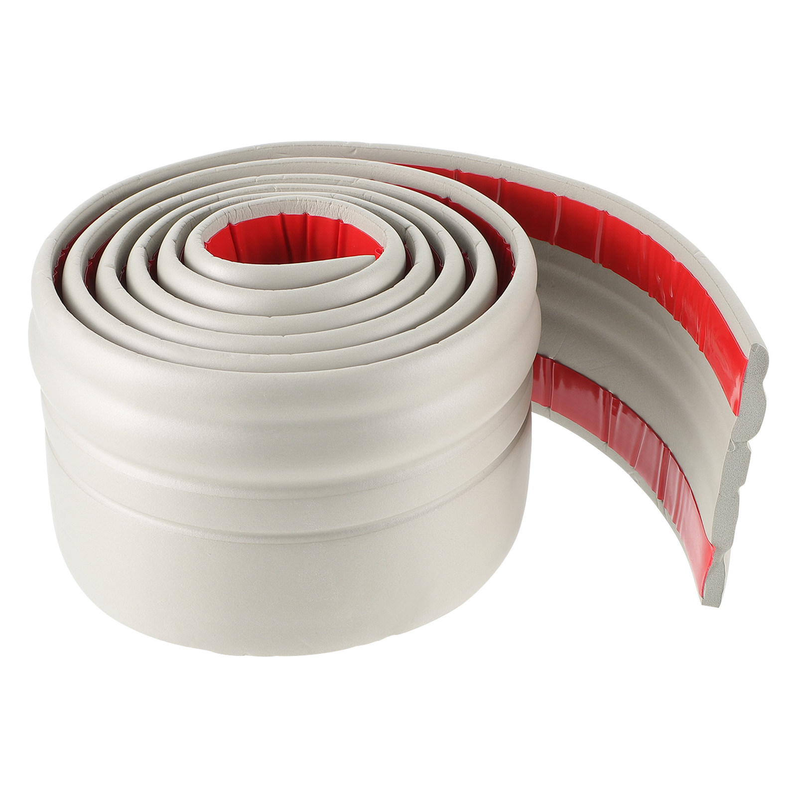 Baseboard Molding Trim - 1 Rolo de Rodapé Autoadesivo para