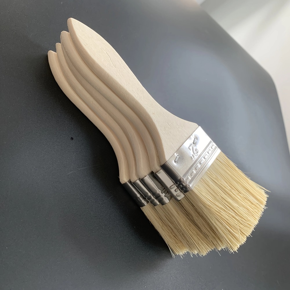 Wood Stain Brush - Conjunto de Pincéis de Madeira com