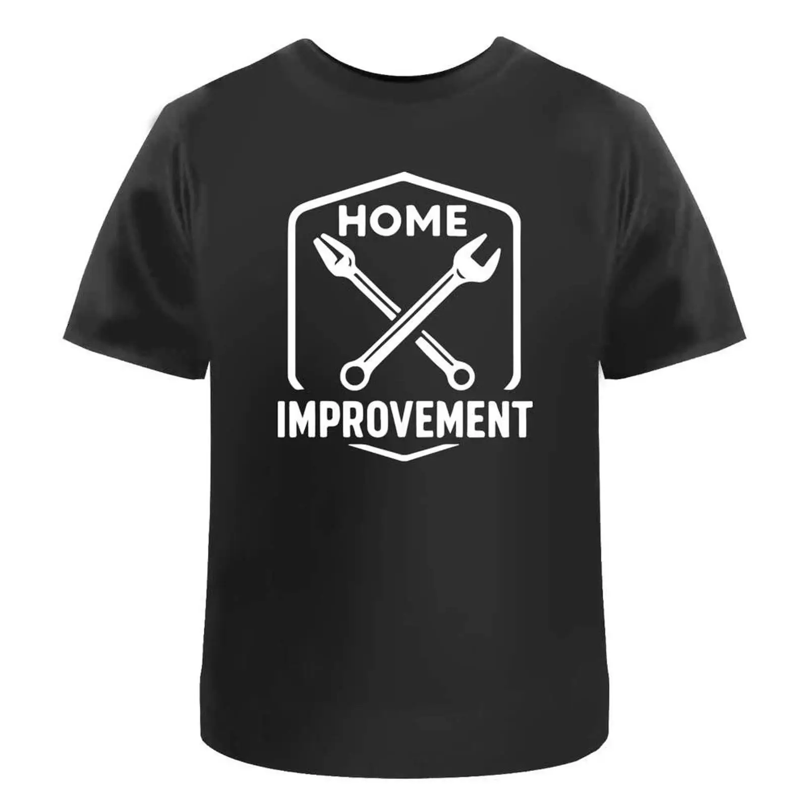Home Improvement Man - Camiseta Unissex Vintage Confortável e Elástica