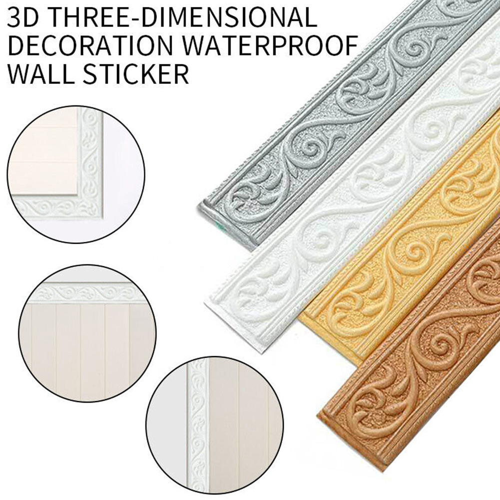 Baseboard Molding Trim - 3d parede guarnição linha rodapé borda