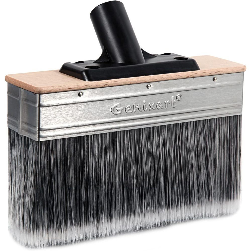 Wood Stain Brush - Pincel de 7 Polegadas para Exteriores,