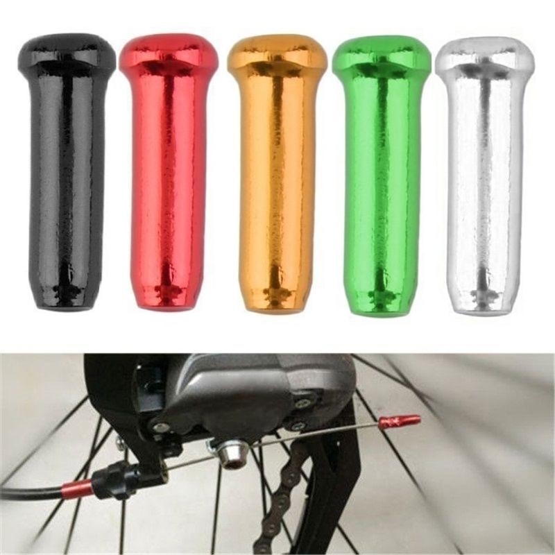 Wire Connector Cap - 50 pçs bicicleta freio shifter cabo