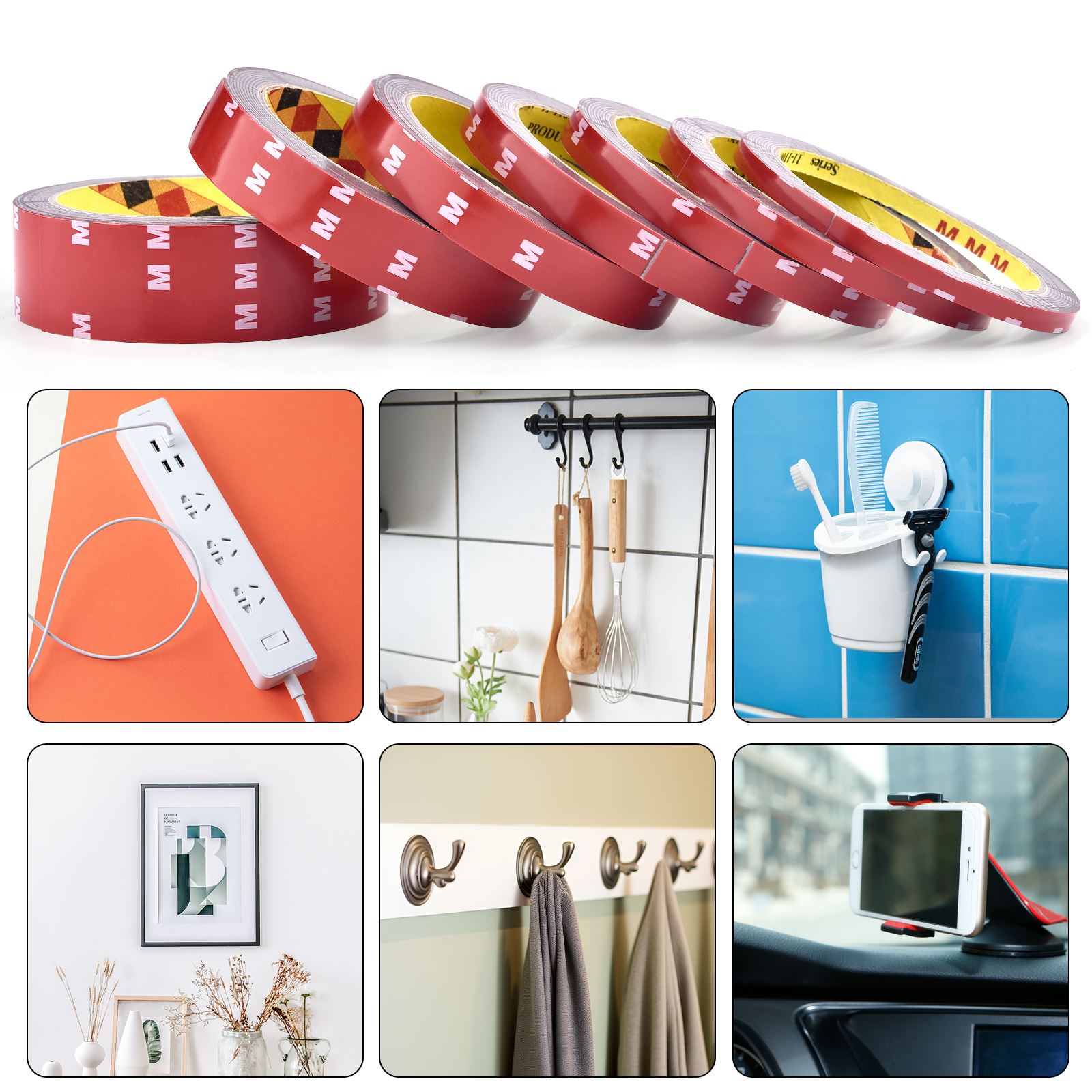 Fita adesiva dupla face super  - Home Improvement Items avaliação e preço