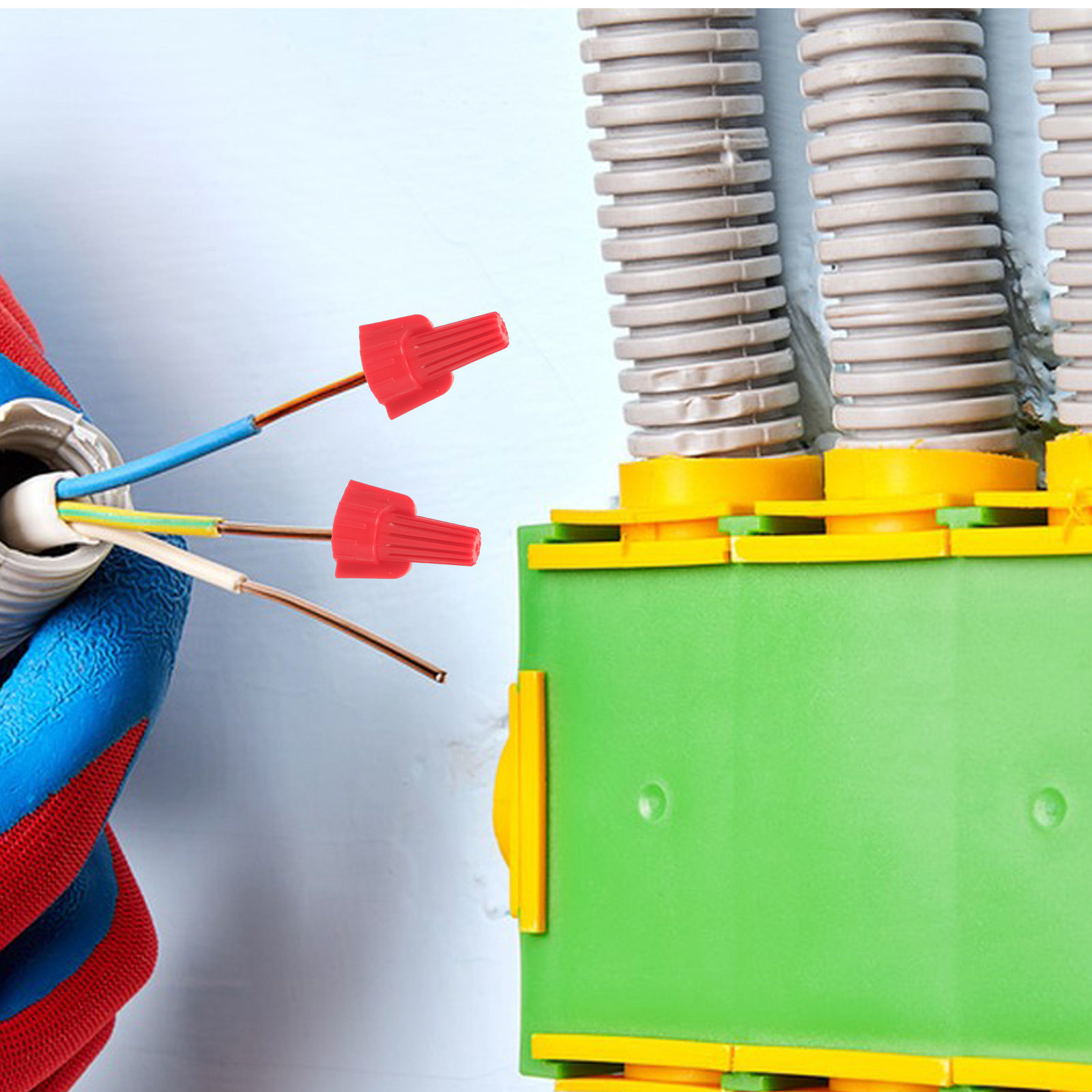 100 peças de conectores de fio - Wire Connector Cap avaliação e preço
