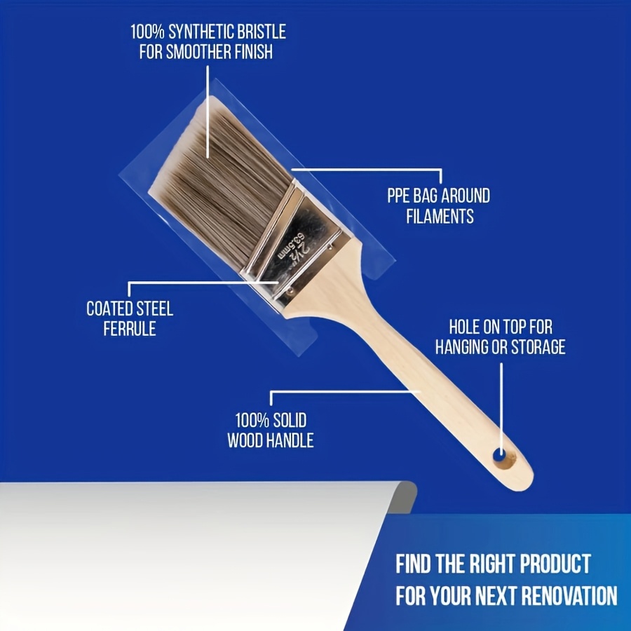 5 pçs escova de pintura de alt - Wood Stain Brush avaliação e preço