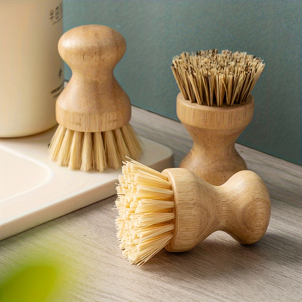 Escova de Limpeza de Louça em  - Wood Stain Brush avaliação e preço