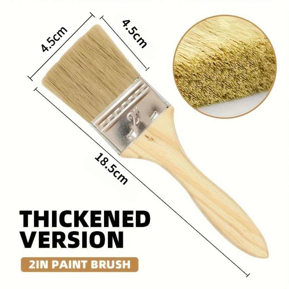Conjunto de Pincéis de Madeira - Wood Stain Brush avaliação e preço