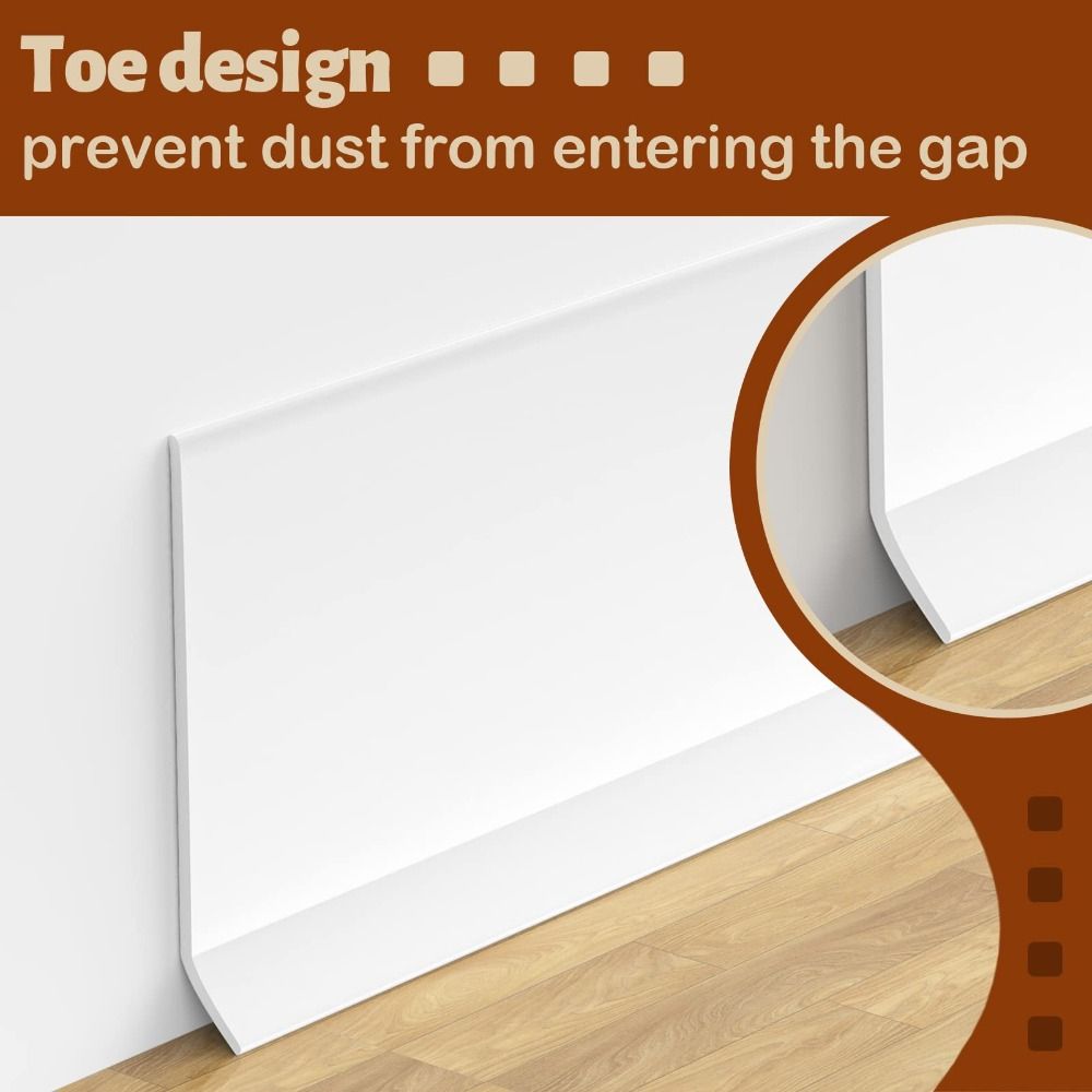 Rodapé de pvc moldagem guarniç - Baseboard Molding Trim avaliação e preço