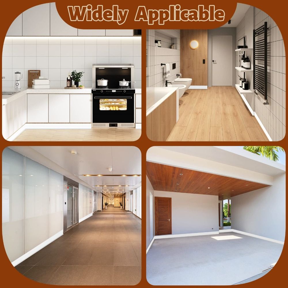 Rodapé de pvc moldagem guarniç - Baseboard Molding Trim avaliação e preço