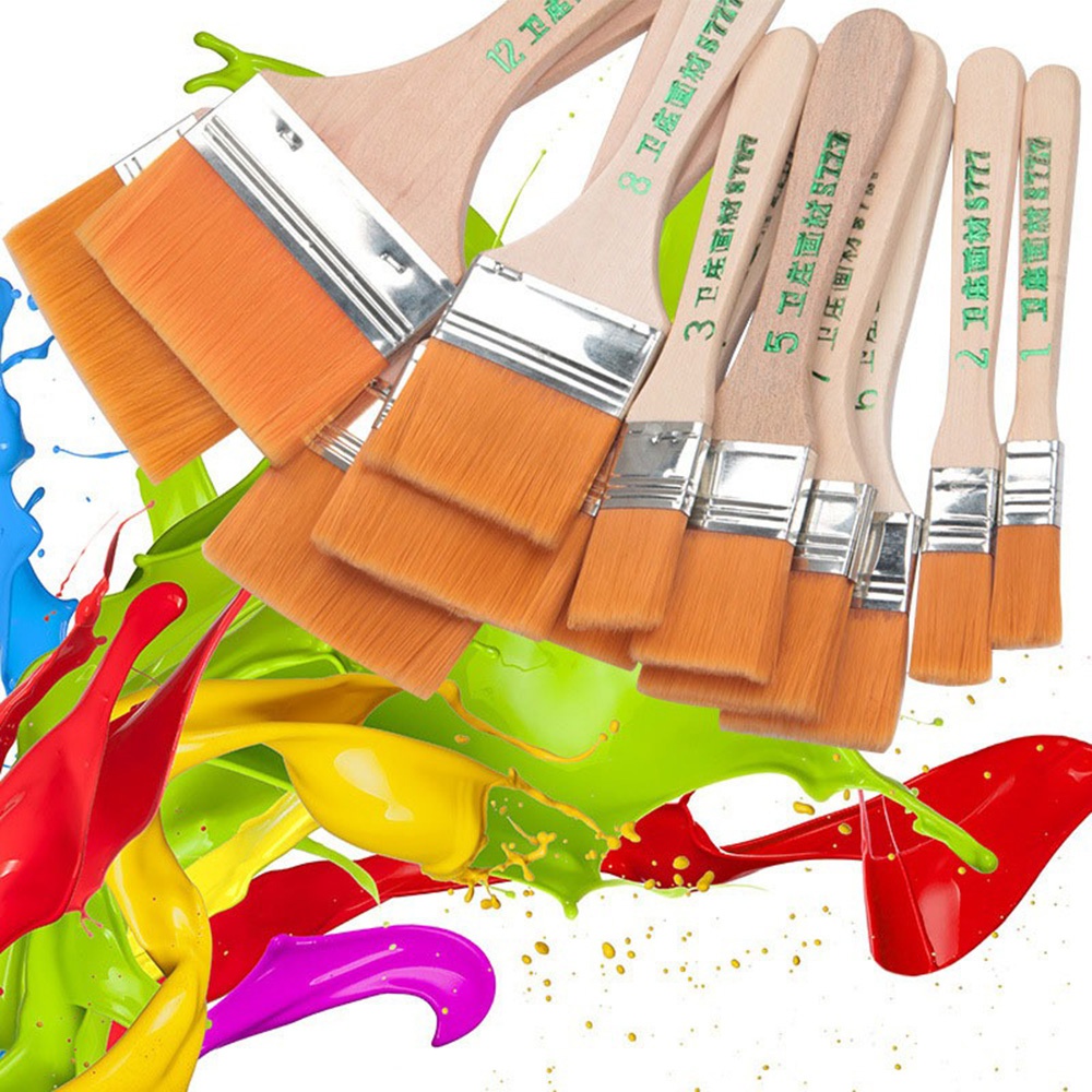 12pçs pincéis de pintura de ny - Wood Stain Brush avaliação e preço