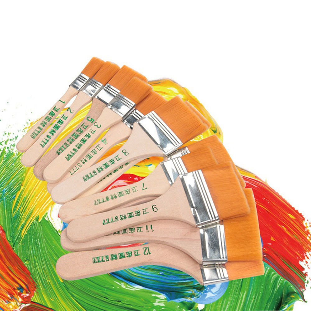 12pçs pincéis de pintura de ny - Wood Stain Brush avaliação e preço