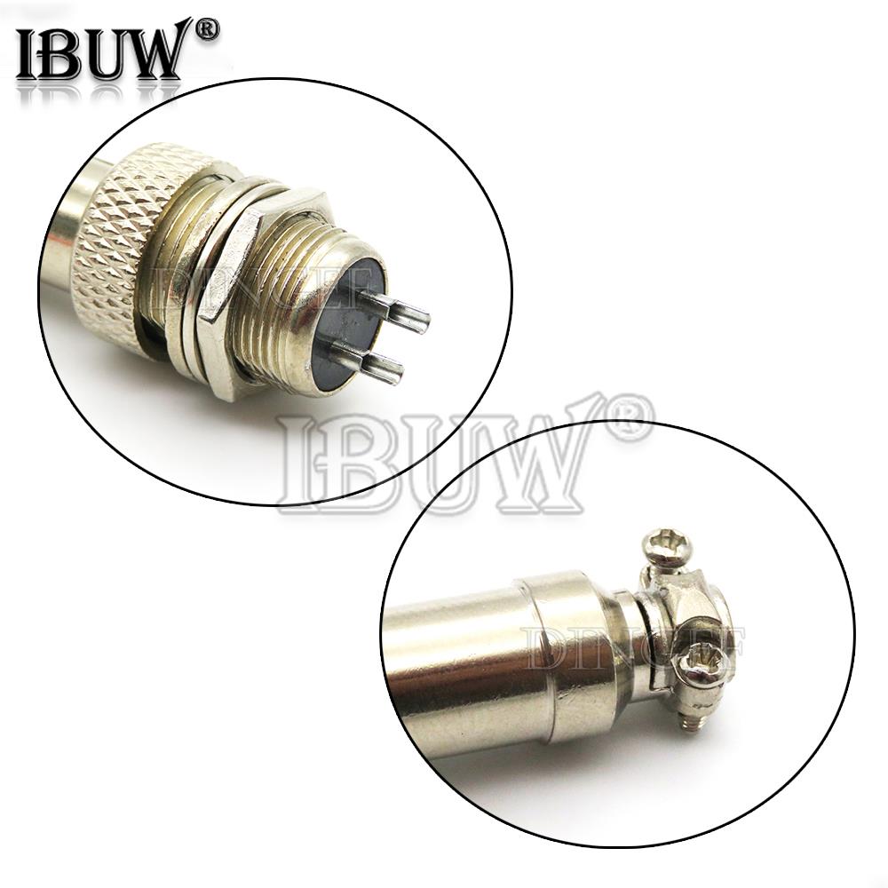 1 set/lote gx12 2/3/4/5/6/7 pi - Wire Connector Cap avaliação e preço