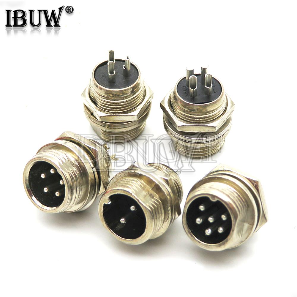 1 set/lote gx12 2/3/4/5/6/7 pi - Wire Connector Cap avaliação e preço