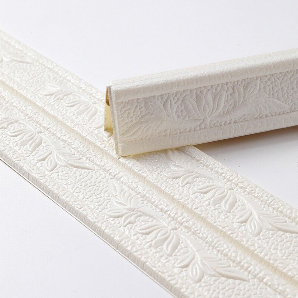 3d espuma parede guarnição lin - Baseboard Molding Trim avaliação e preço