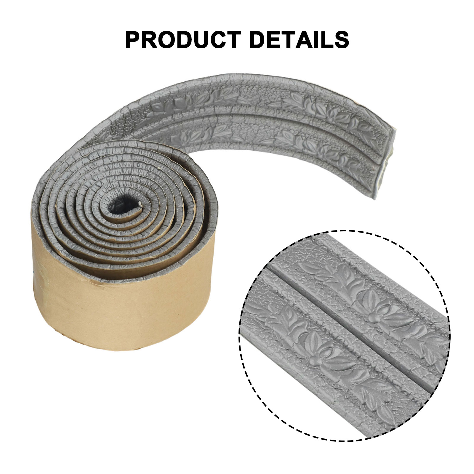 3d espuma parede guarnição lin - Baseboard Molding Trim avaliação e preço