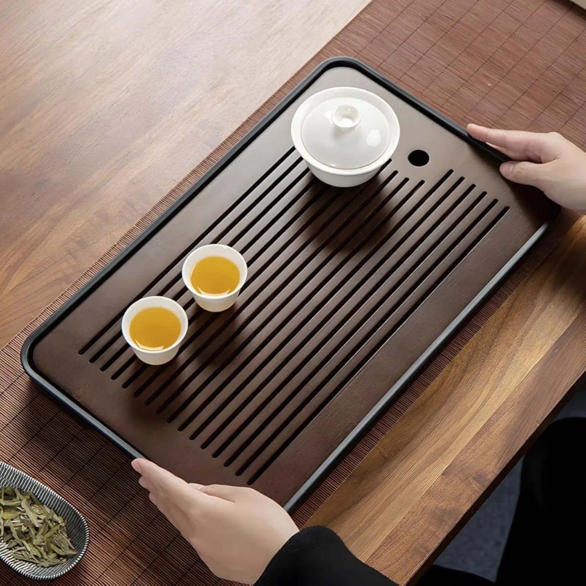 Mesa de chá de bambu destacáve - Home Improvement Mall avaliação e preço