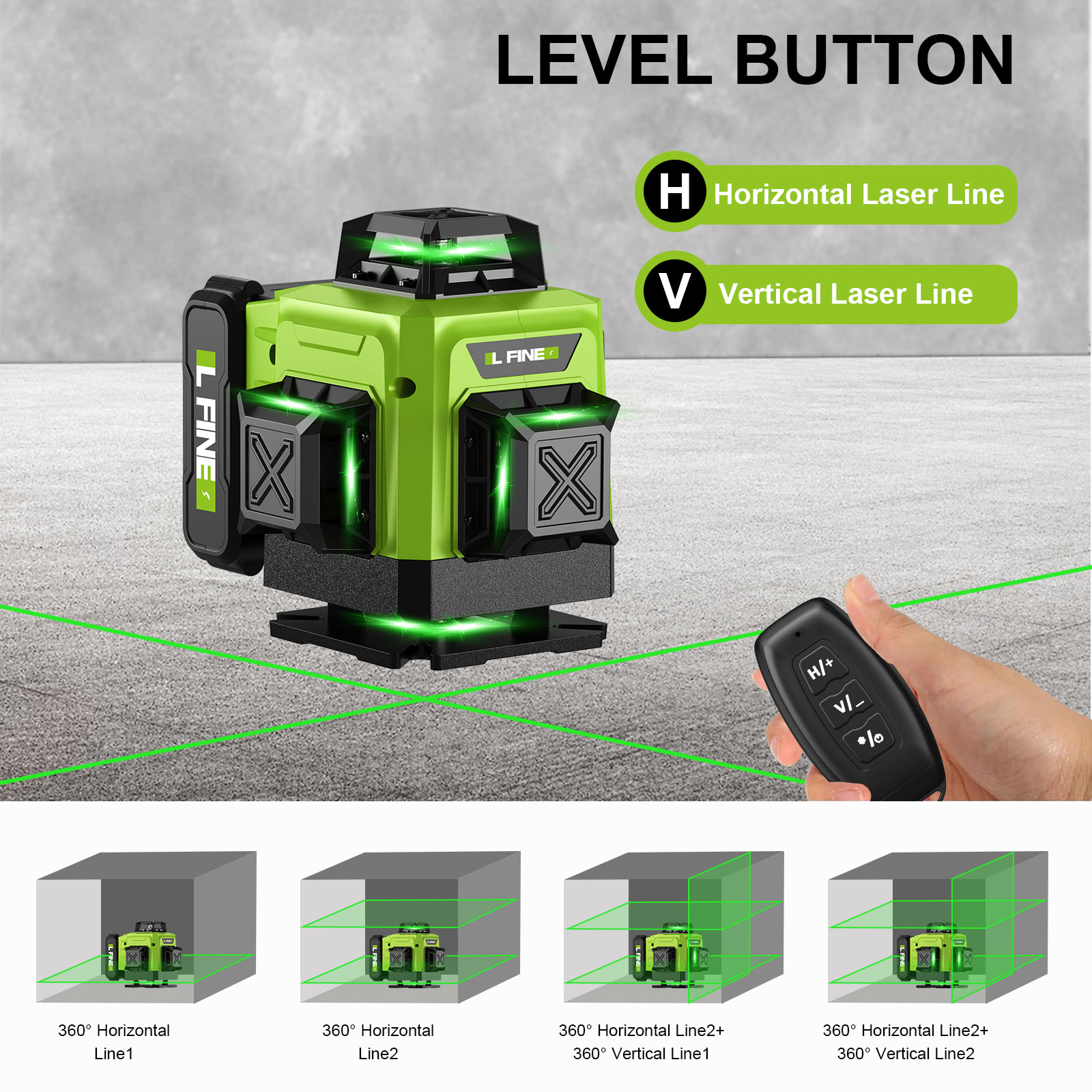 Nível Laser Autonivelante Hori - Home Improvement Items avaliação e preço