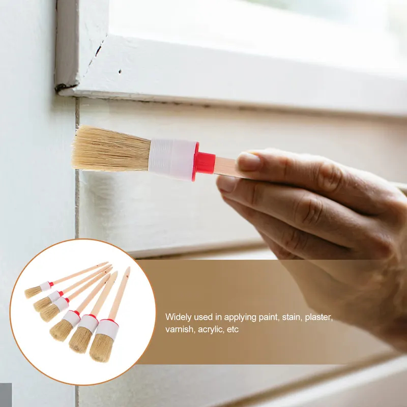 Conjunto de 6 Pincéis de Pintu - Wood Stain Brush avaliação e preço