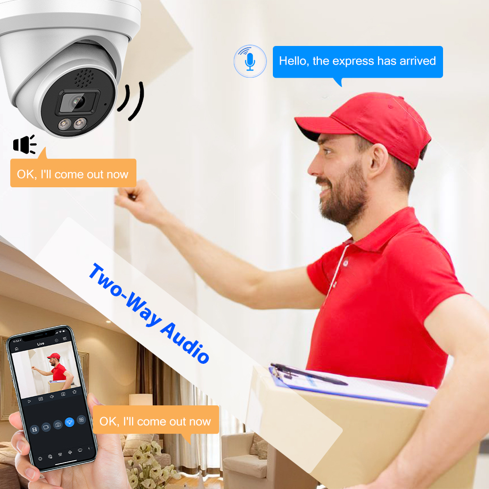 Câmera IP Vikylin 8MP com Visã - Home Improvement Definition avaliação e preço