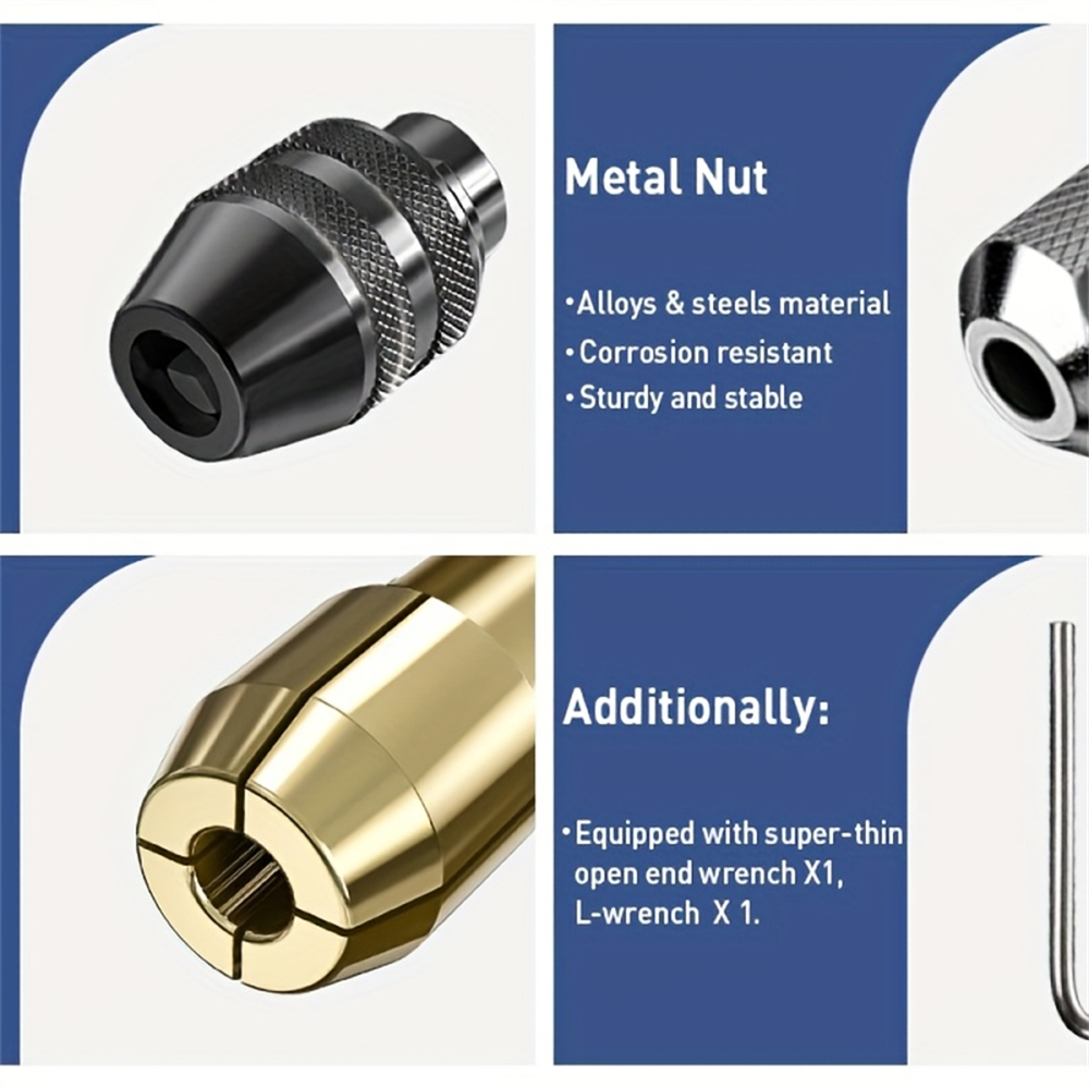 Kit de 16 peças de mandril rot - Home Improvement Items avaliação e preço