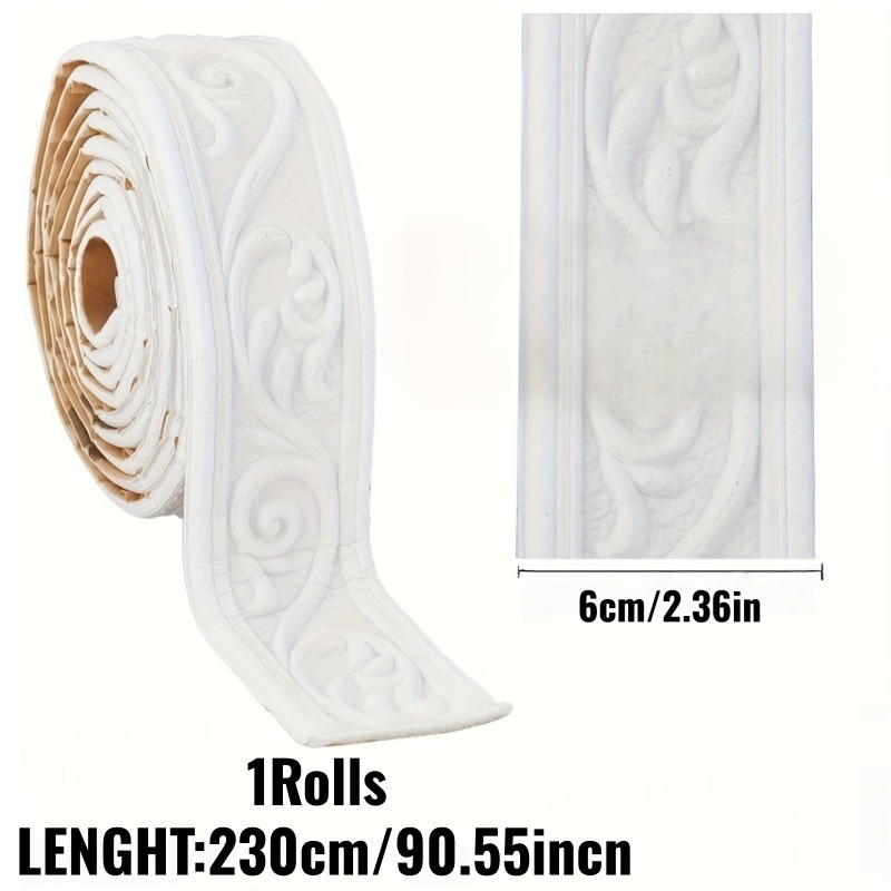 Decoração de Parede em Espuma  - Baseboard Molding Trim avaliação e preço
